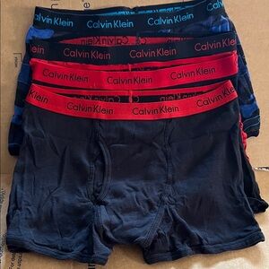 Calvin Klein Youth Boxer Briefs 4-Pack